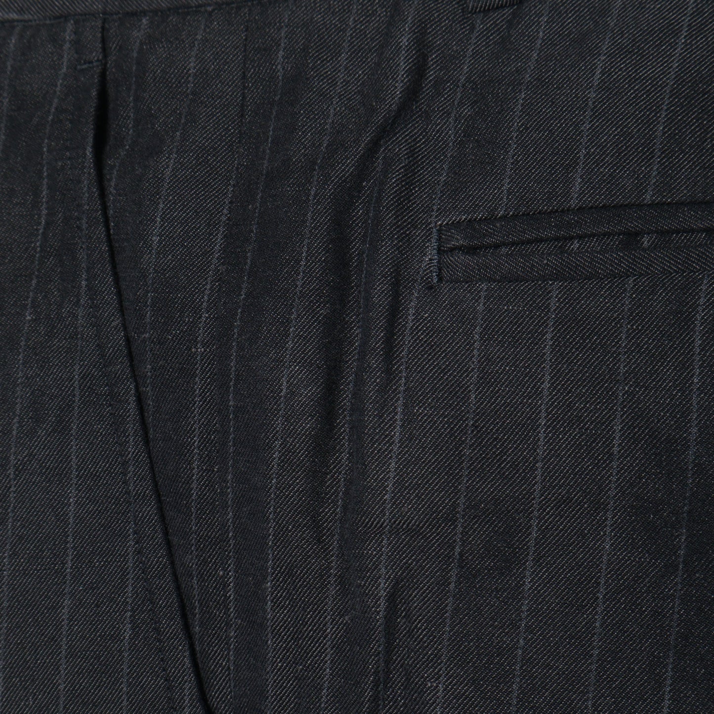 COTTON LINEN TWILL TROUSERS