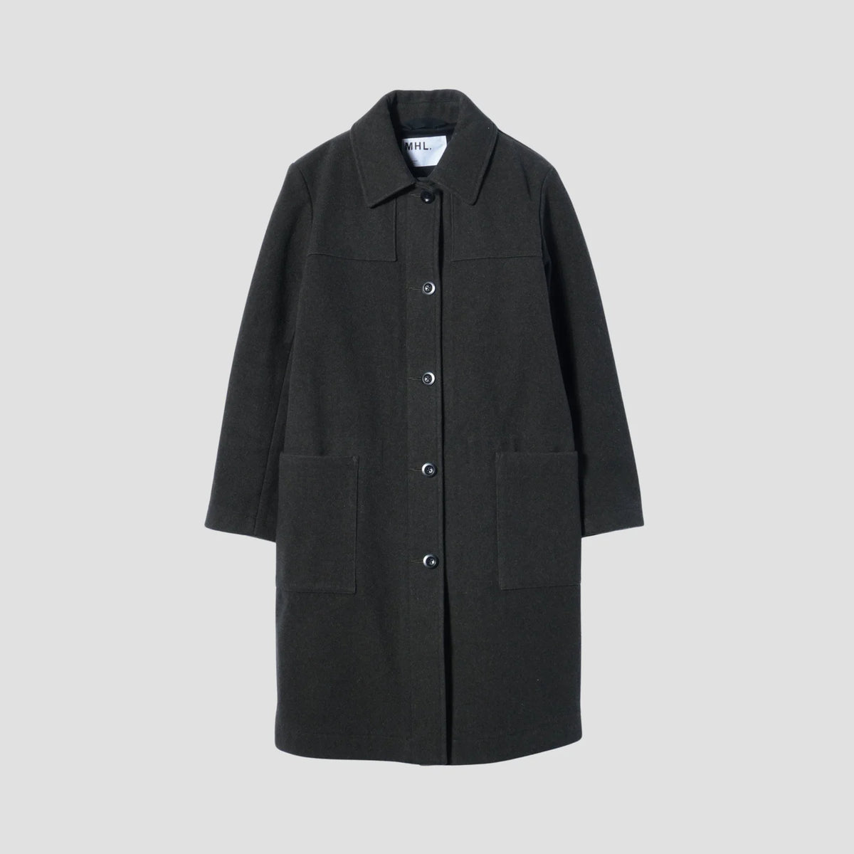 BASIC MELTON COAT