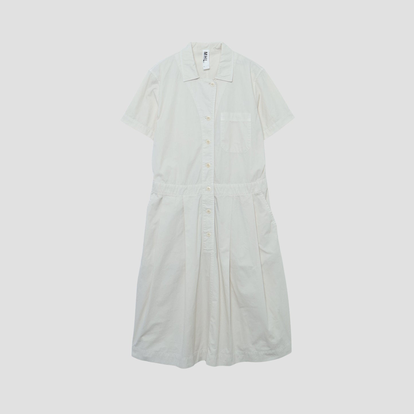 SUPER FINE COTTON TWILL DRESS