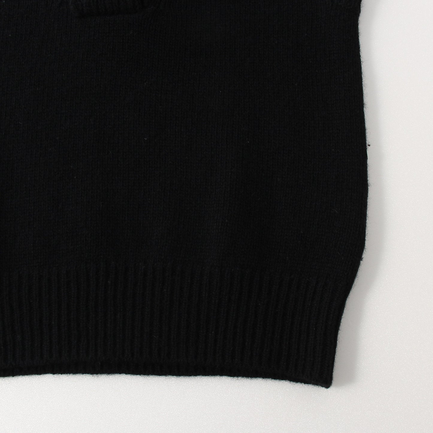 SHAWL COLLAR VEST KNIT