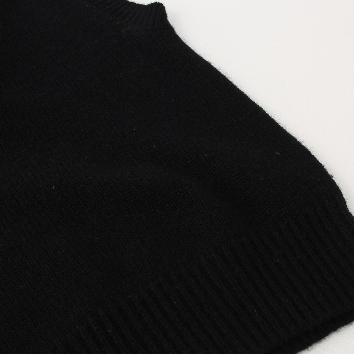 SHAWL COLLAR VEST KNIT