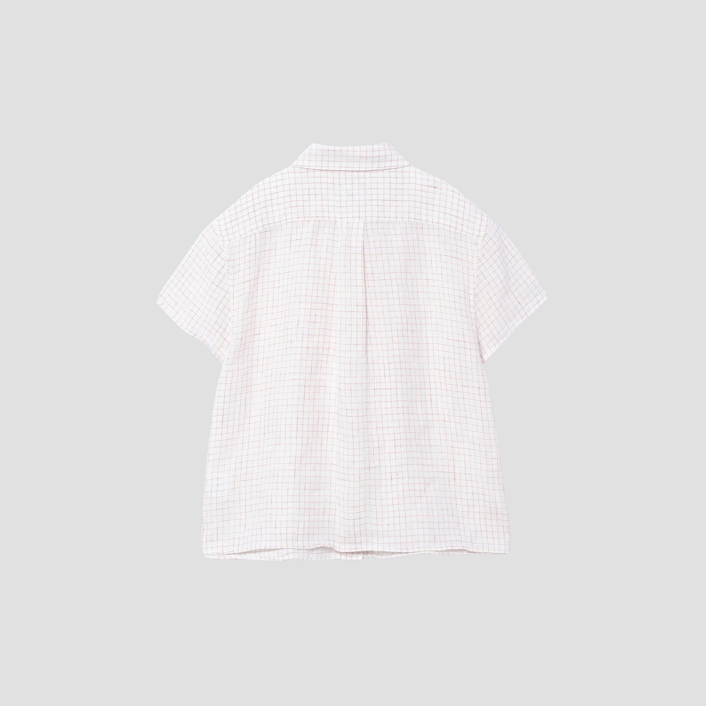 GRAPH CHECK LINEN SHIRT