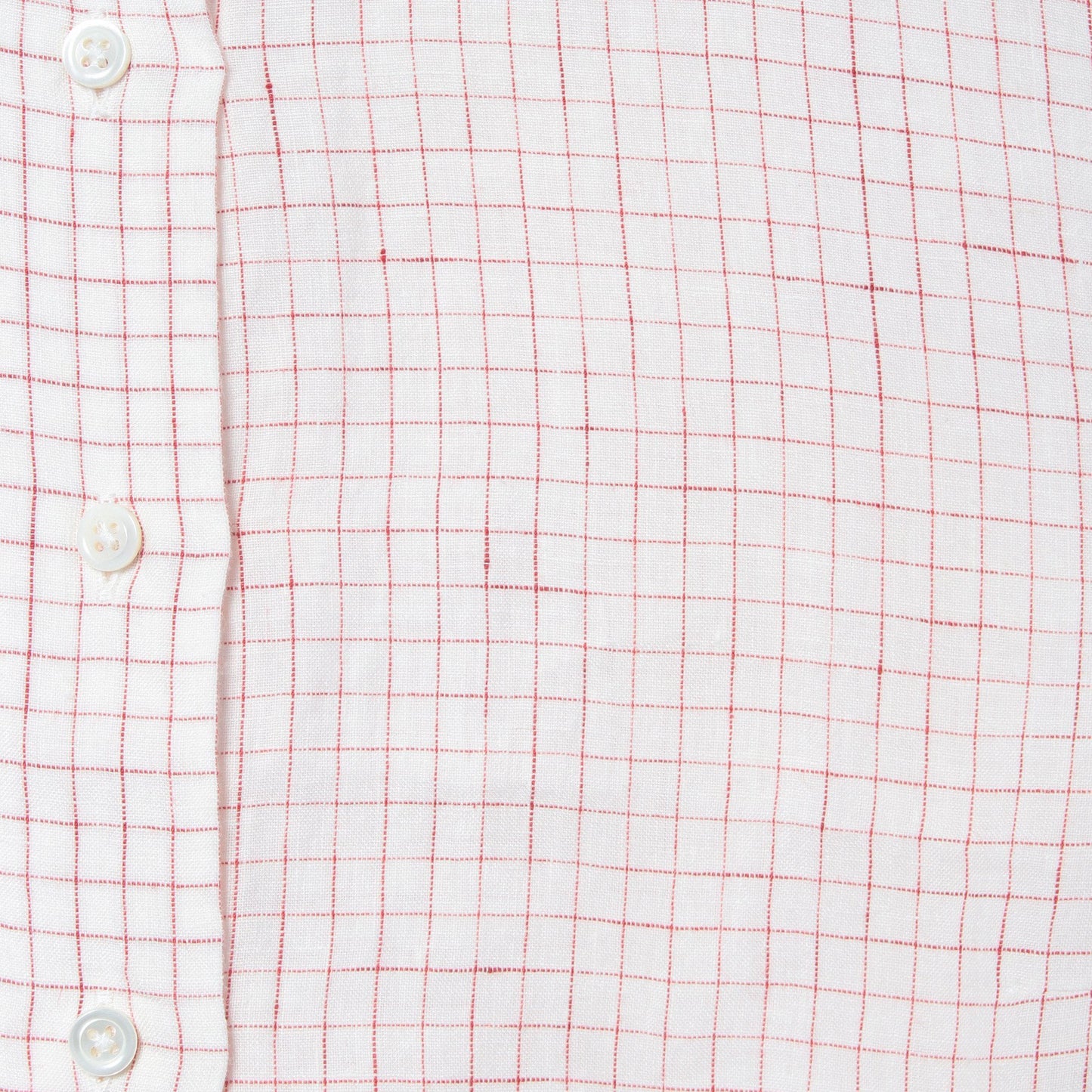 GRAPH CHECK LINEN SHIRT