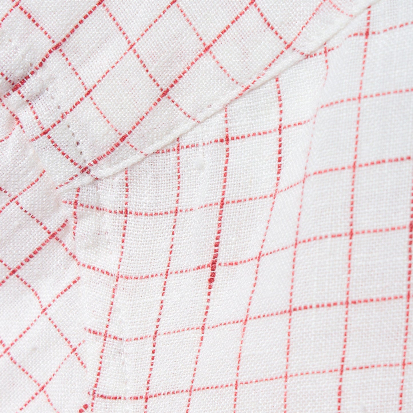 GRAPH CHECK LINEN SHIRT