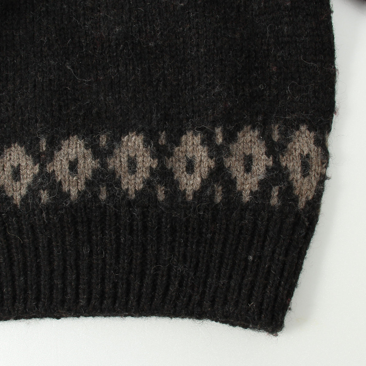 BULKY WOOL KNIT