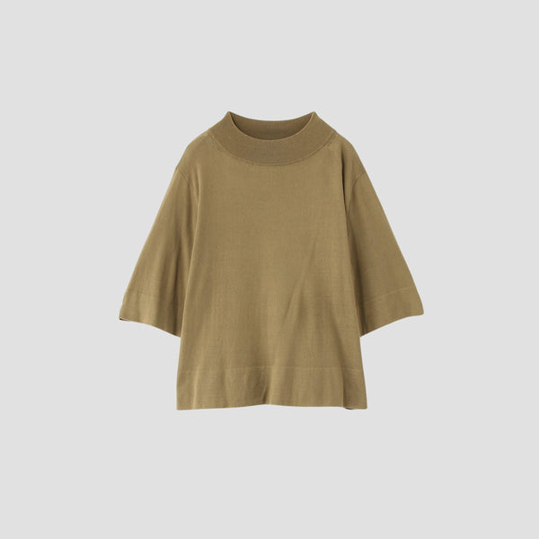 TWISTED COTTON SILK KNIT