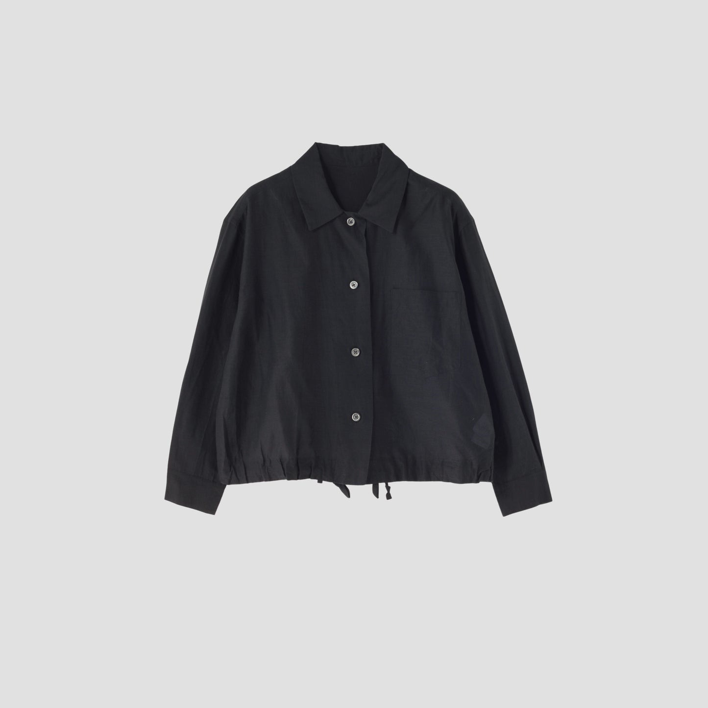 SHEER COTTON SILK SHIRT