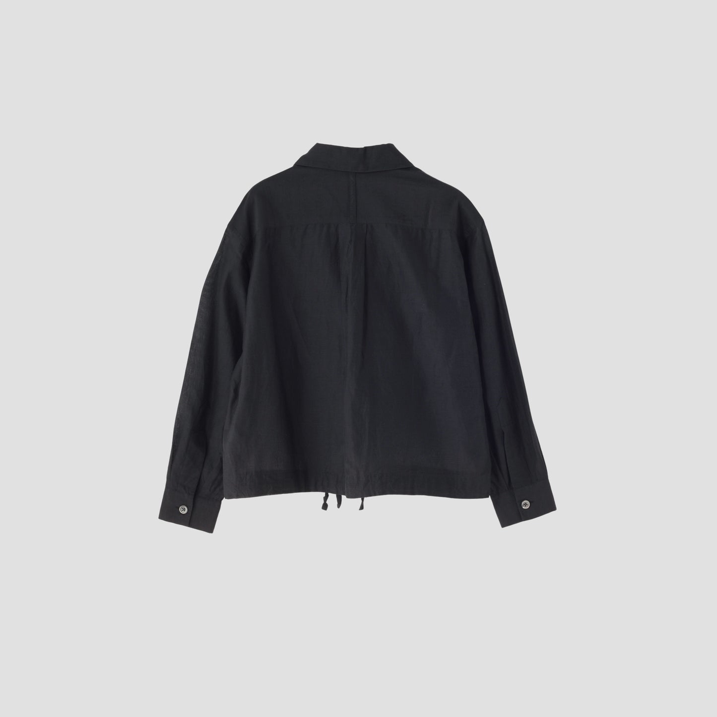 SHEER COTTON SILK SHIRT