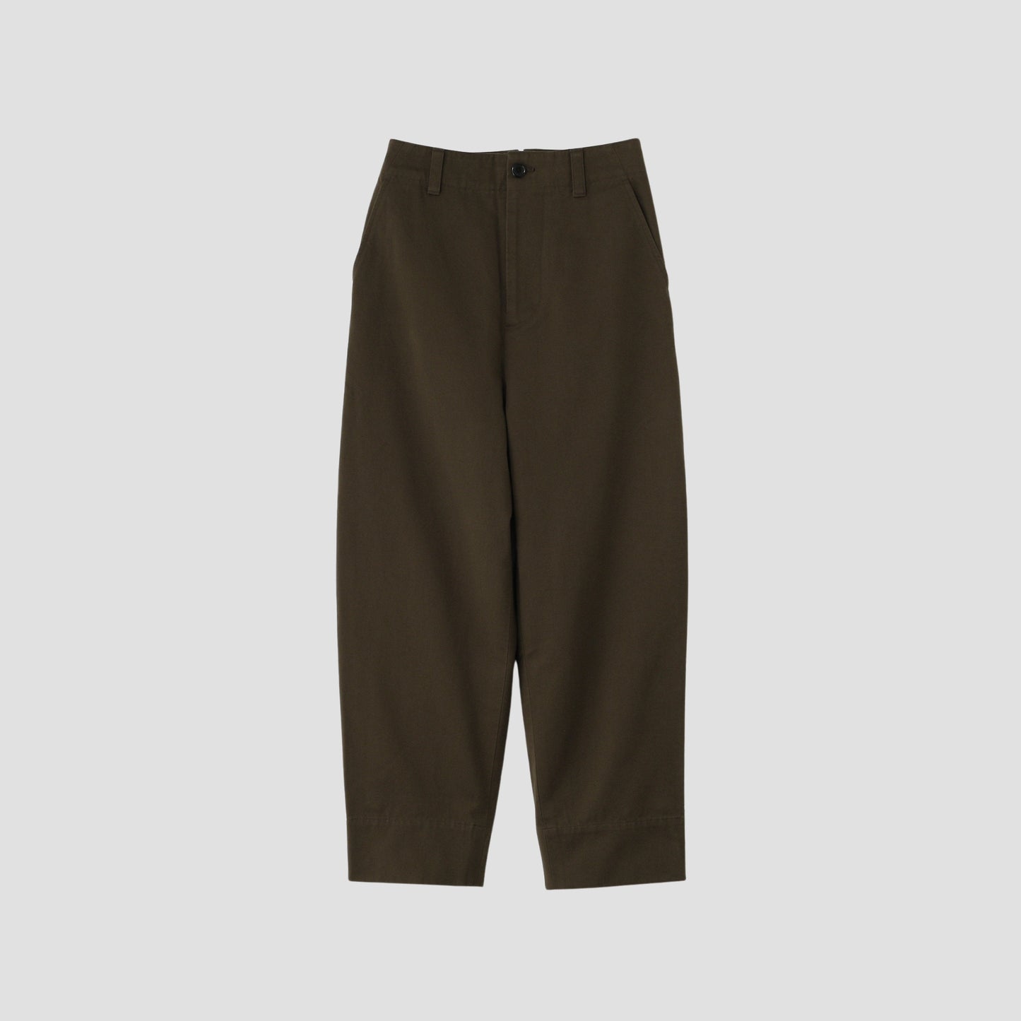 ORGANIC COTTON TWILL TROUSERS