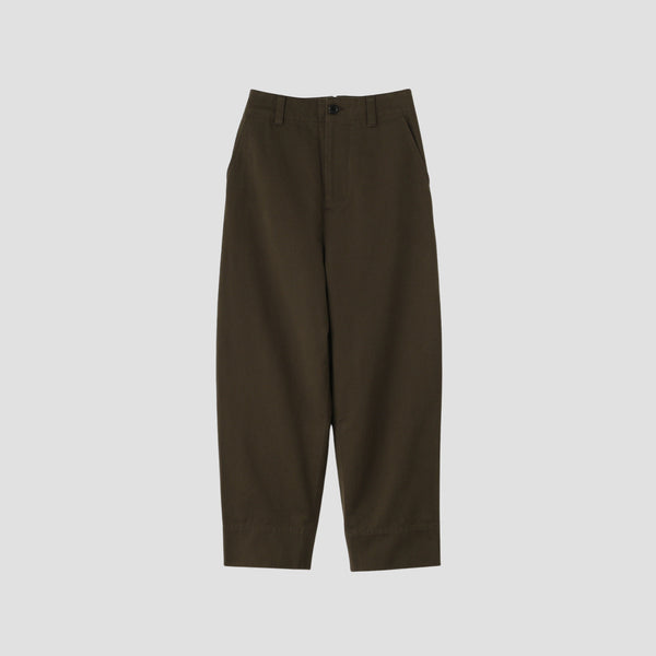 ORGANIC COTTON TWILL TROUSERS