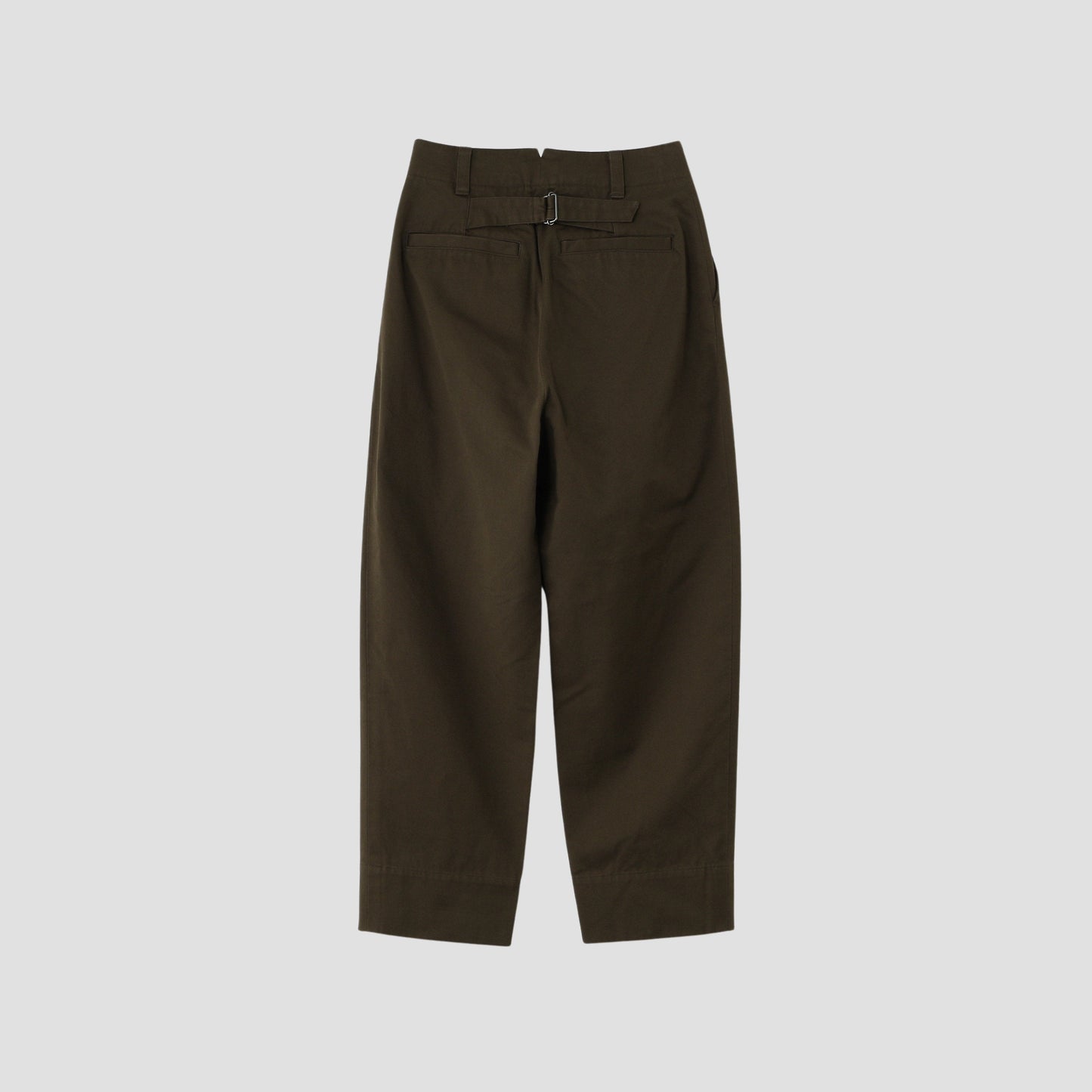 ORGANIC COTTON TWILL TROUSERS