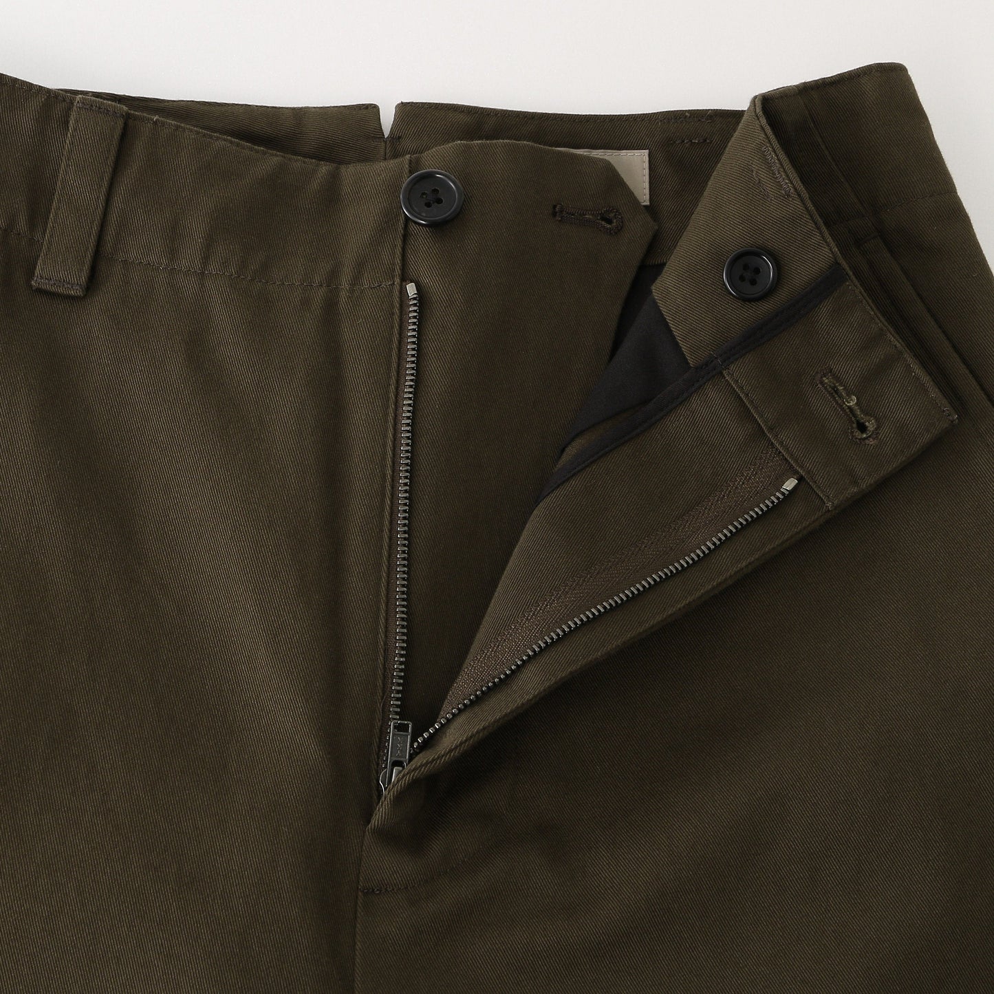 ORGANIC COTTON TWILL TROUSERS
