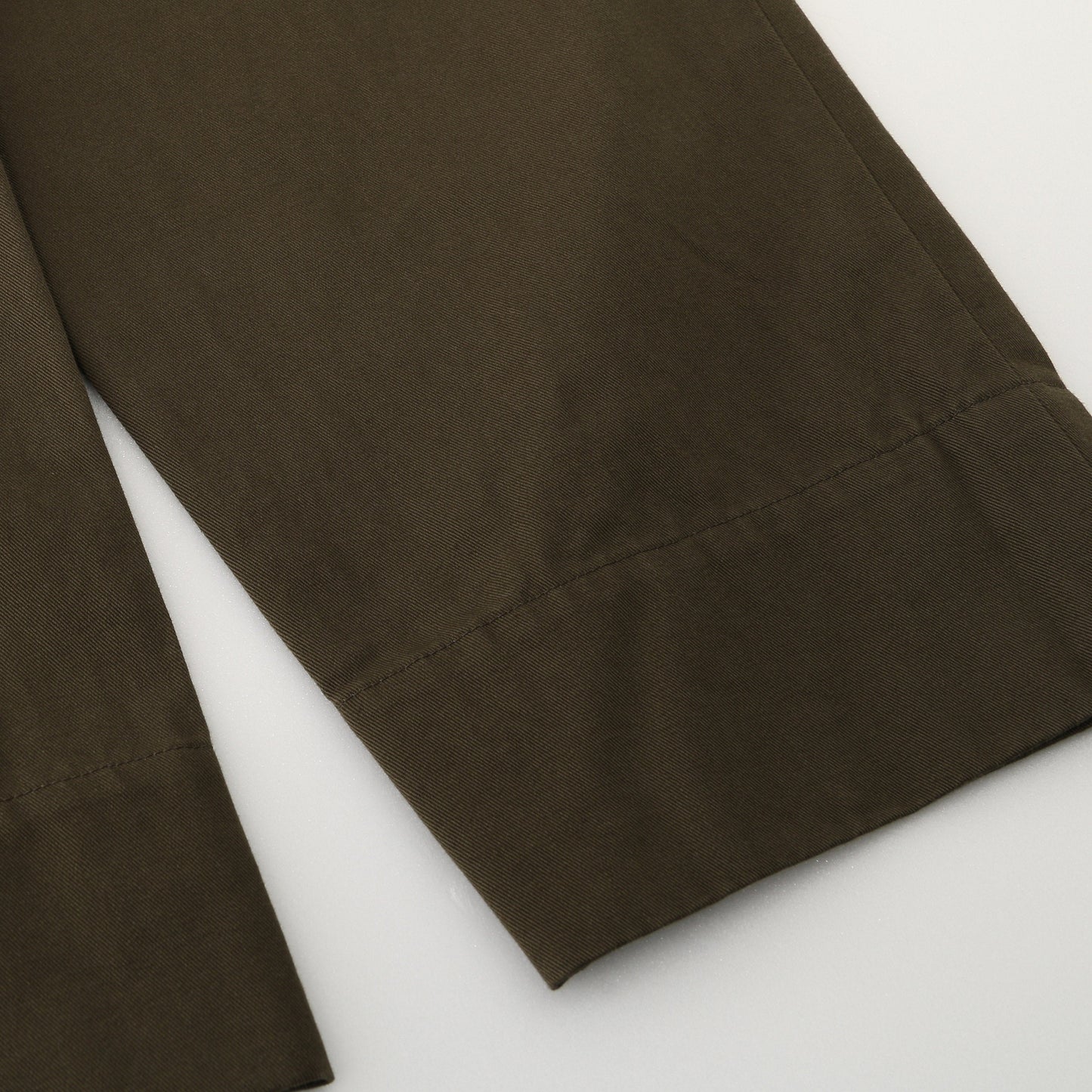 ORGANIC COTTON TWILL TROUSERS