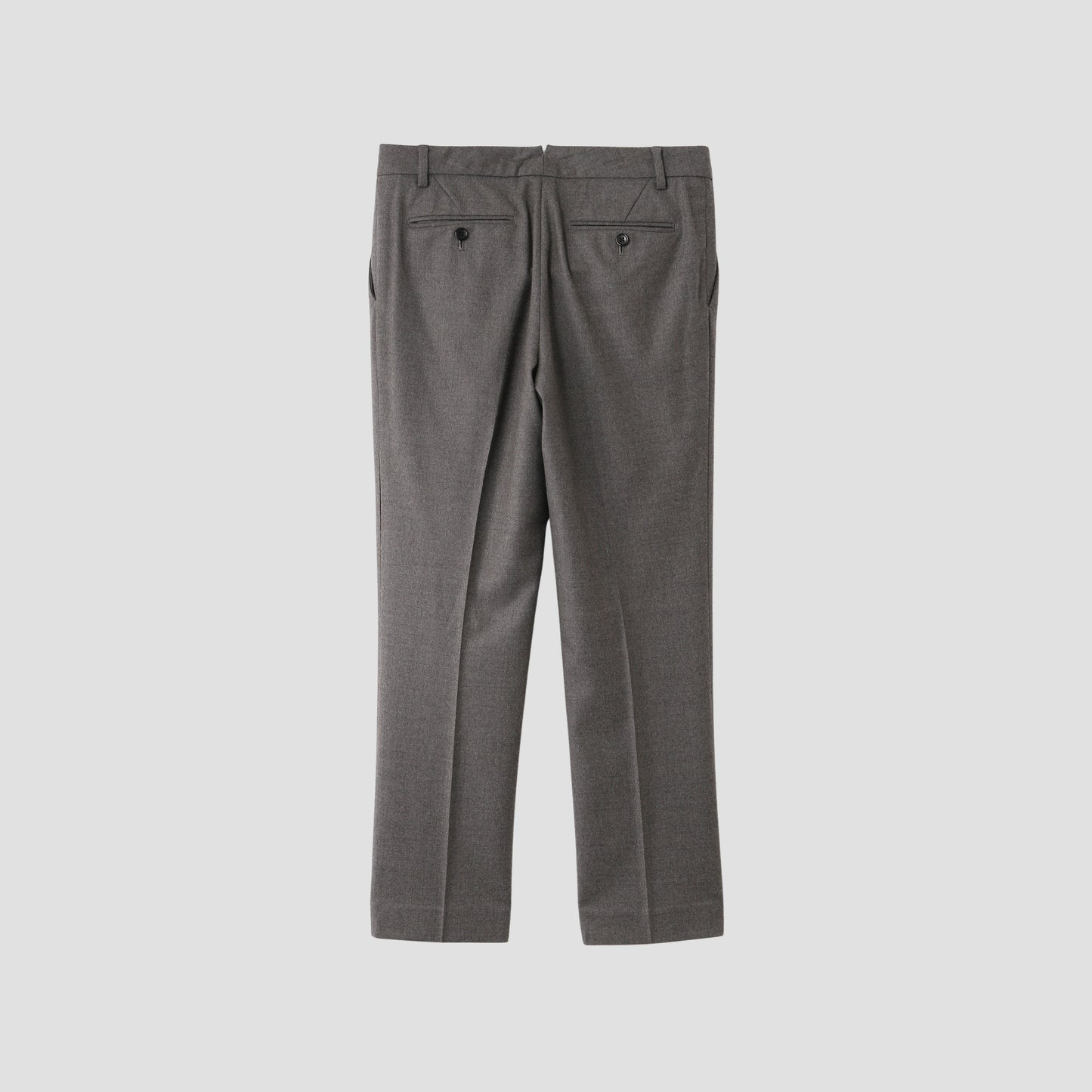 FINE WOOL FLANNEL TROUSERS