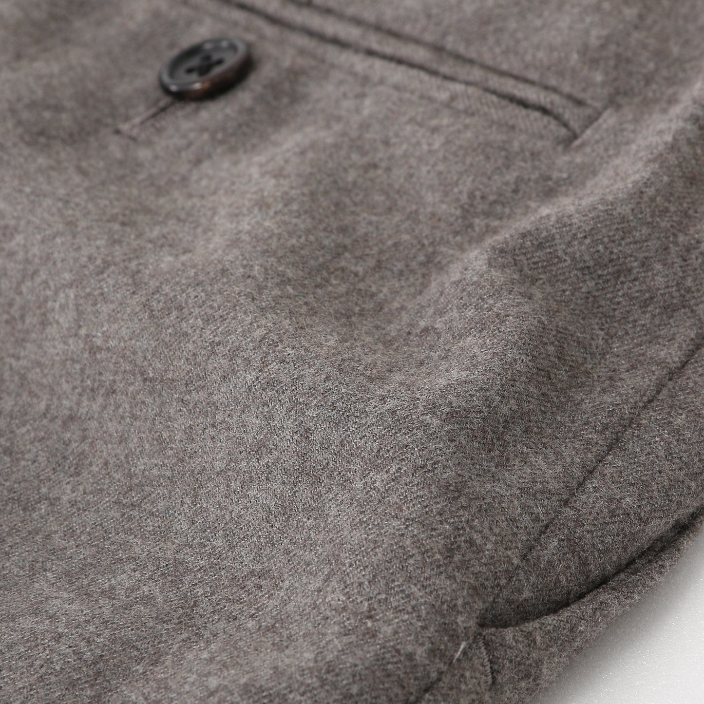 FINE WOOL FLANNEL TROUSERS