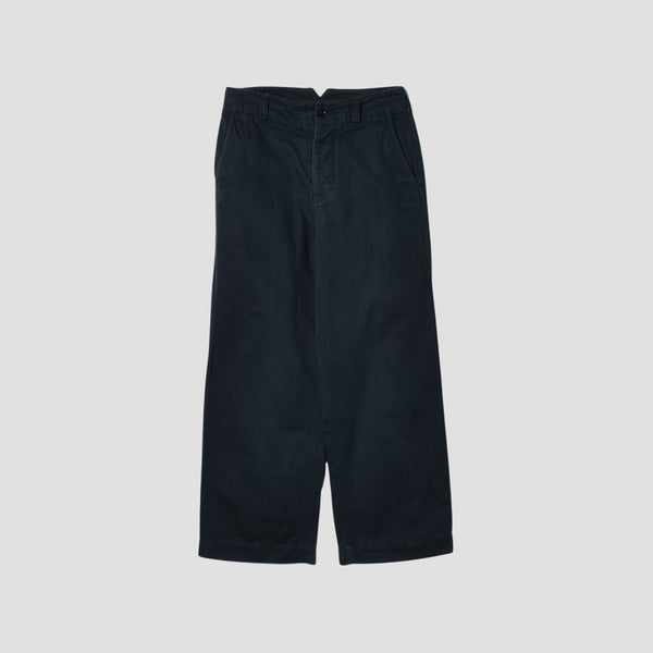 COTTON LINEN DRILL TROUSERS