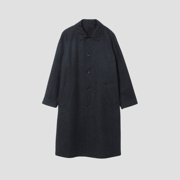 WOOL SERGE COAT