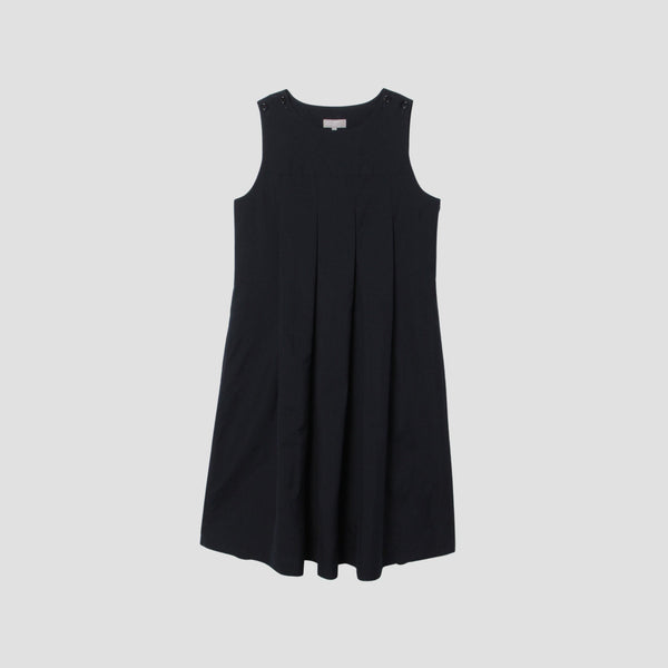 DRY PLAIN WEAVE WOOL DRESS