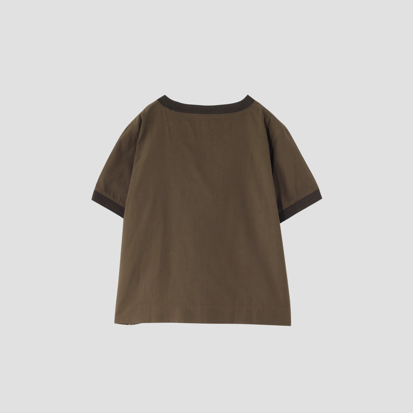 SILK COTTON POPLIN SHIRT