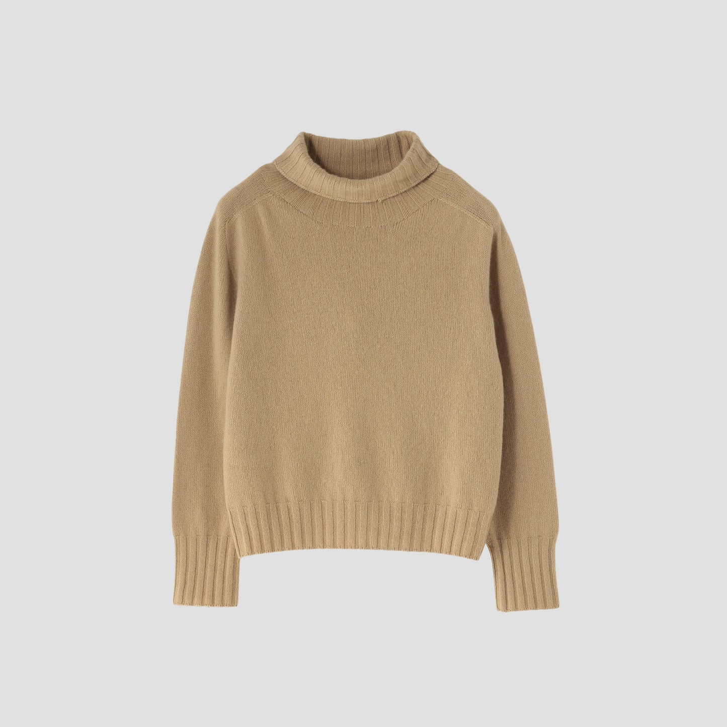 WIDE ROLL NECK KNIT