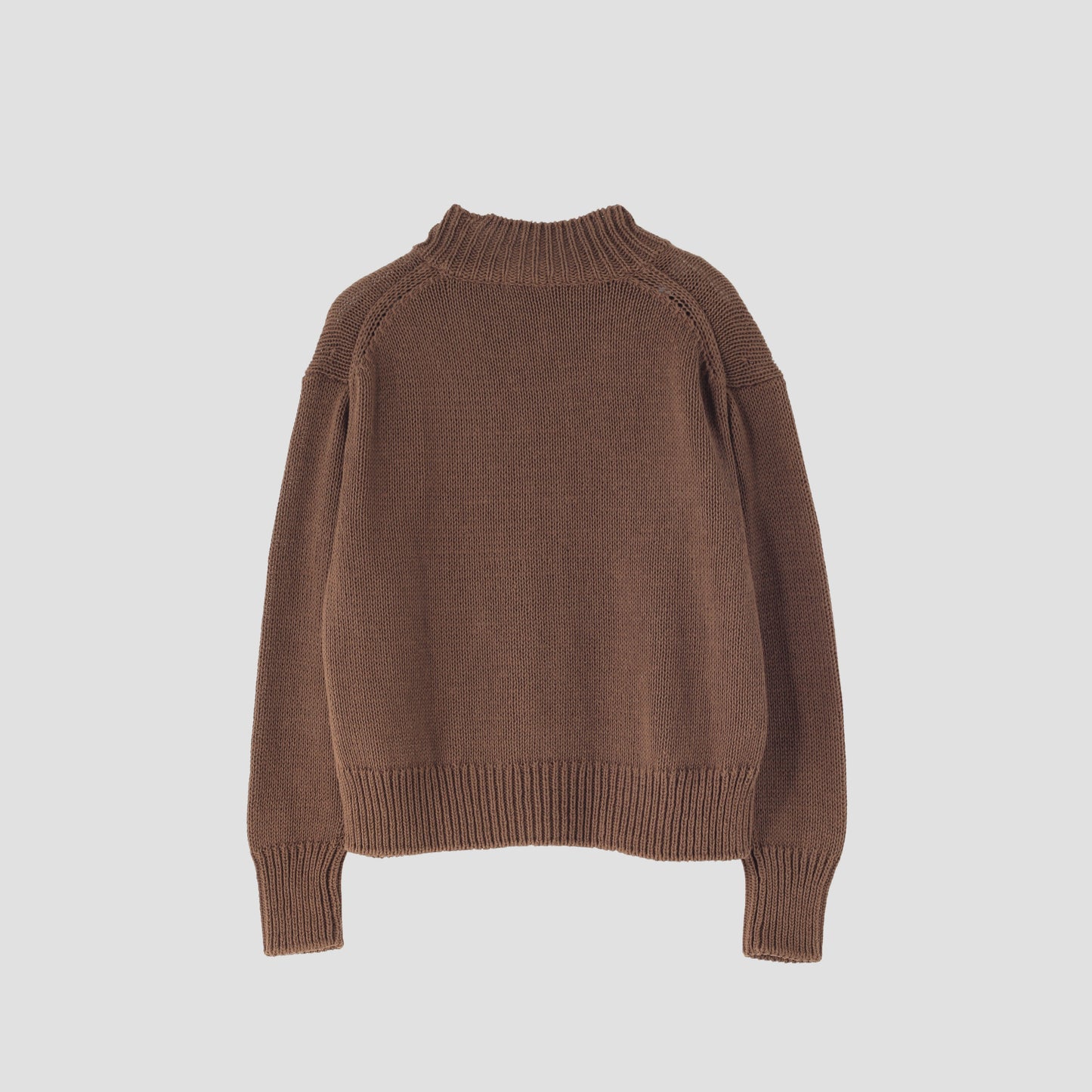 CHUNKY COTTON LINEN KNIT