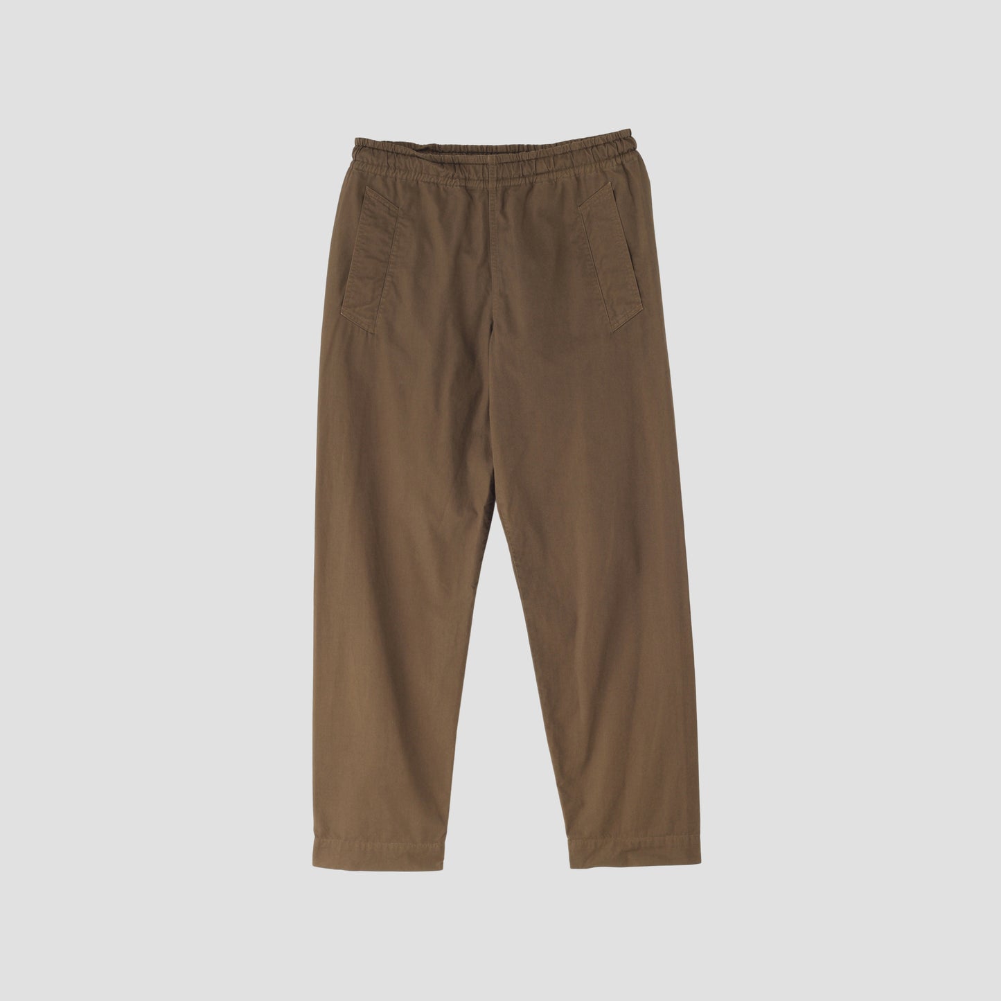 SUPERFINE COTTON TWILL TROUSERS