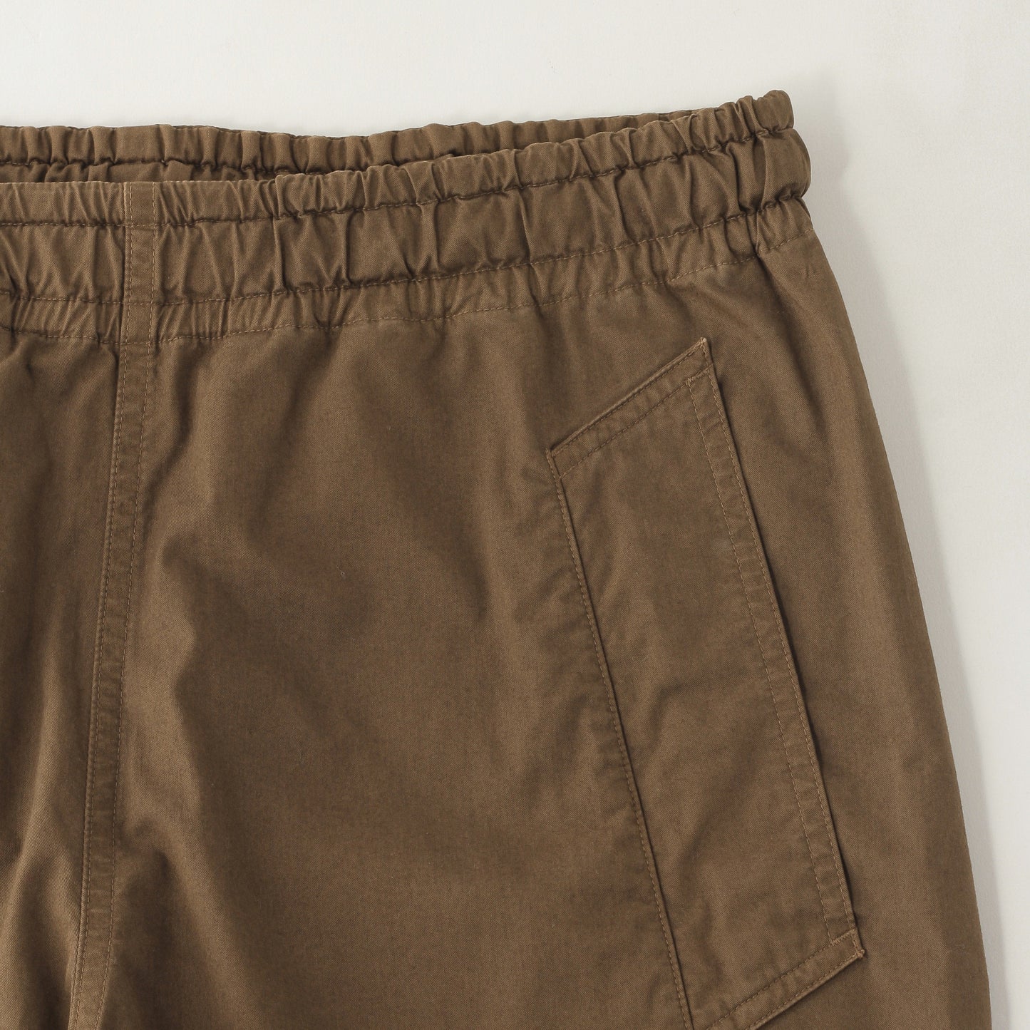SUPERFINE COTTON TWILL TROUSERS
