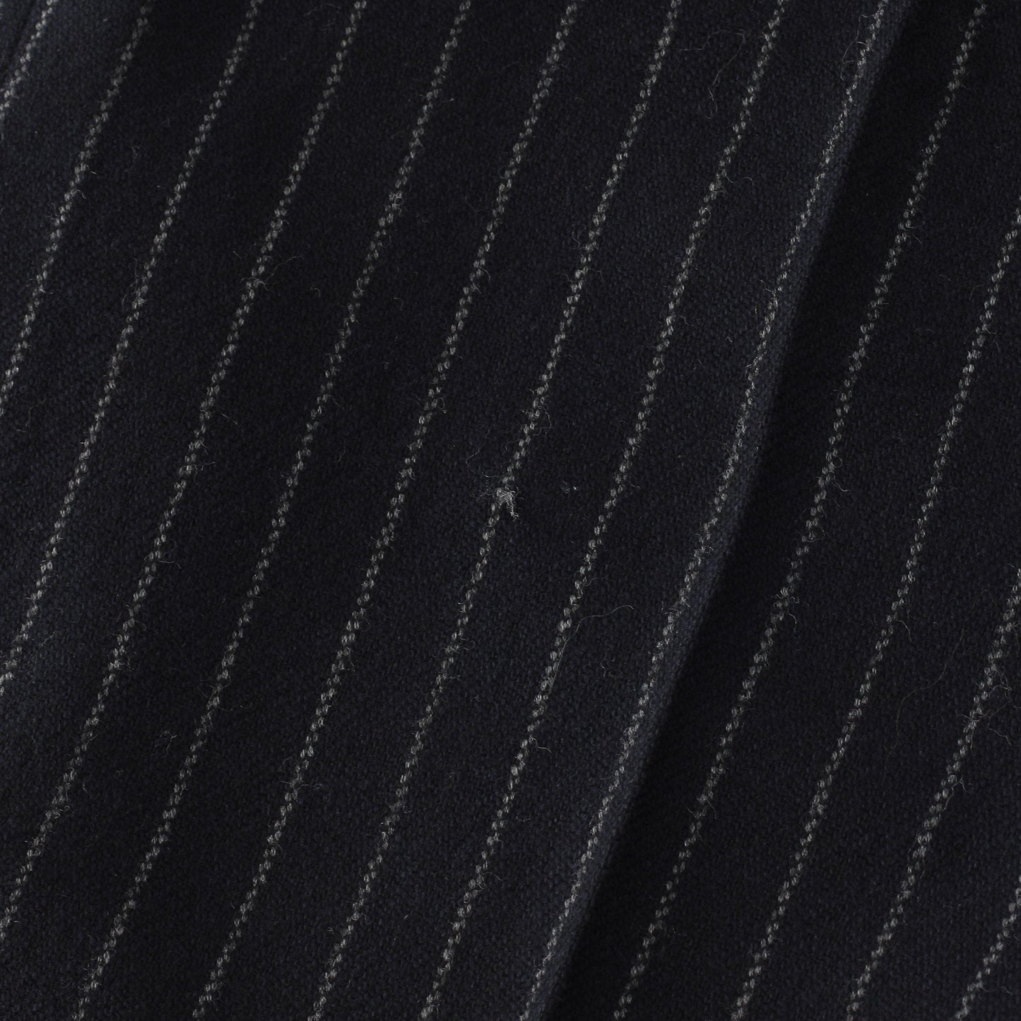 BROKEN STRIPE WOOL TROUSERS