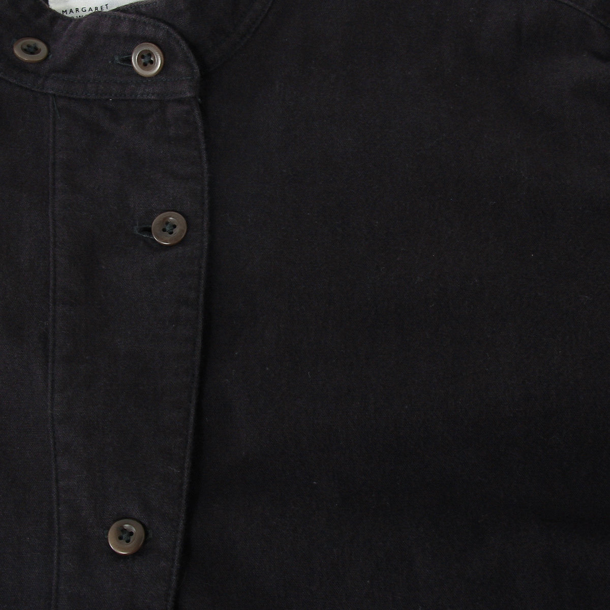 BRUSHED COTTON LINEN DRESS