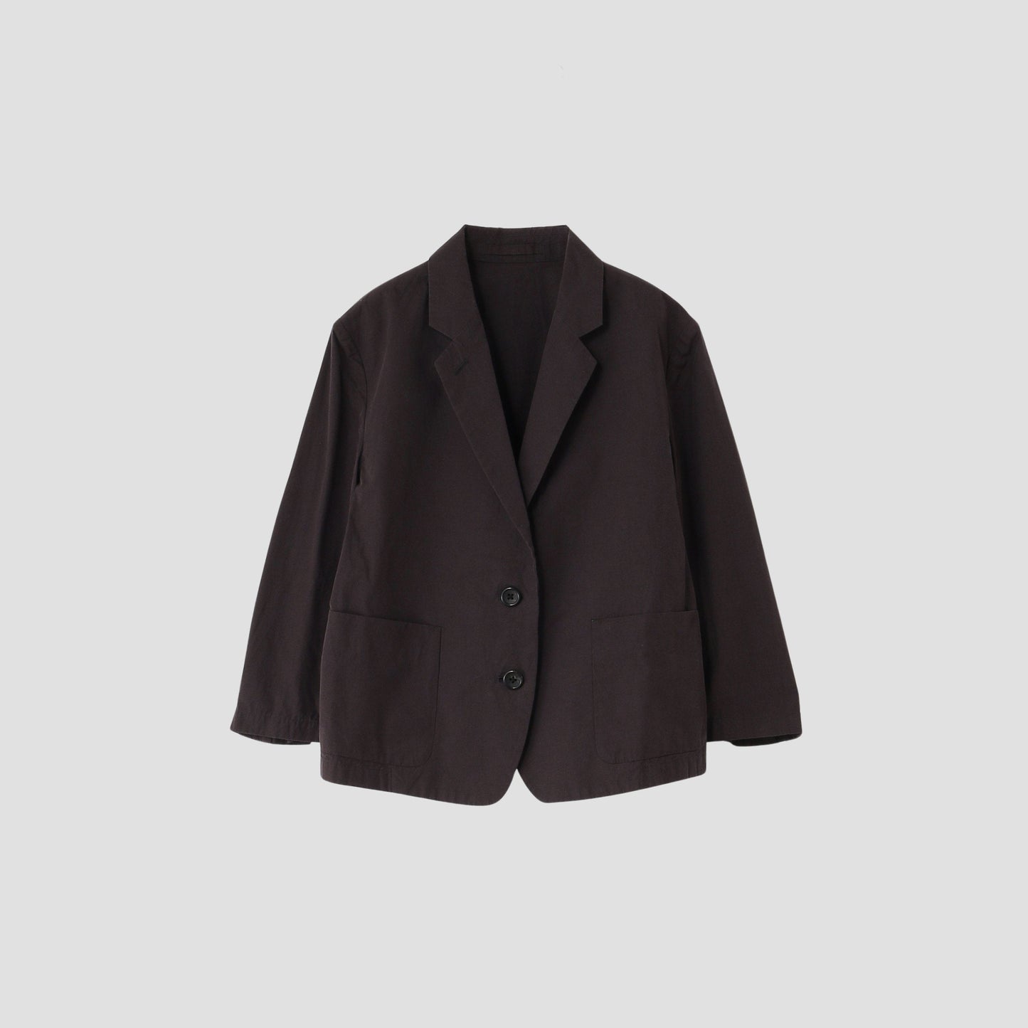 WASHED YARN DYE POPLIN JACKET