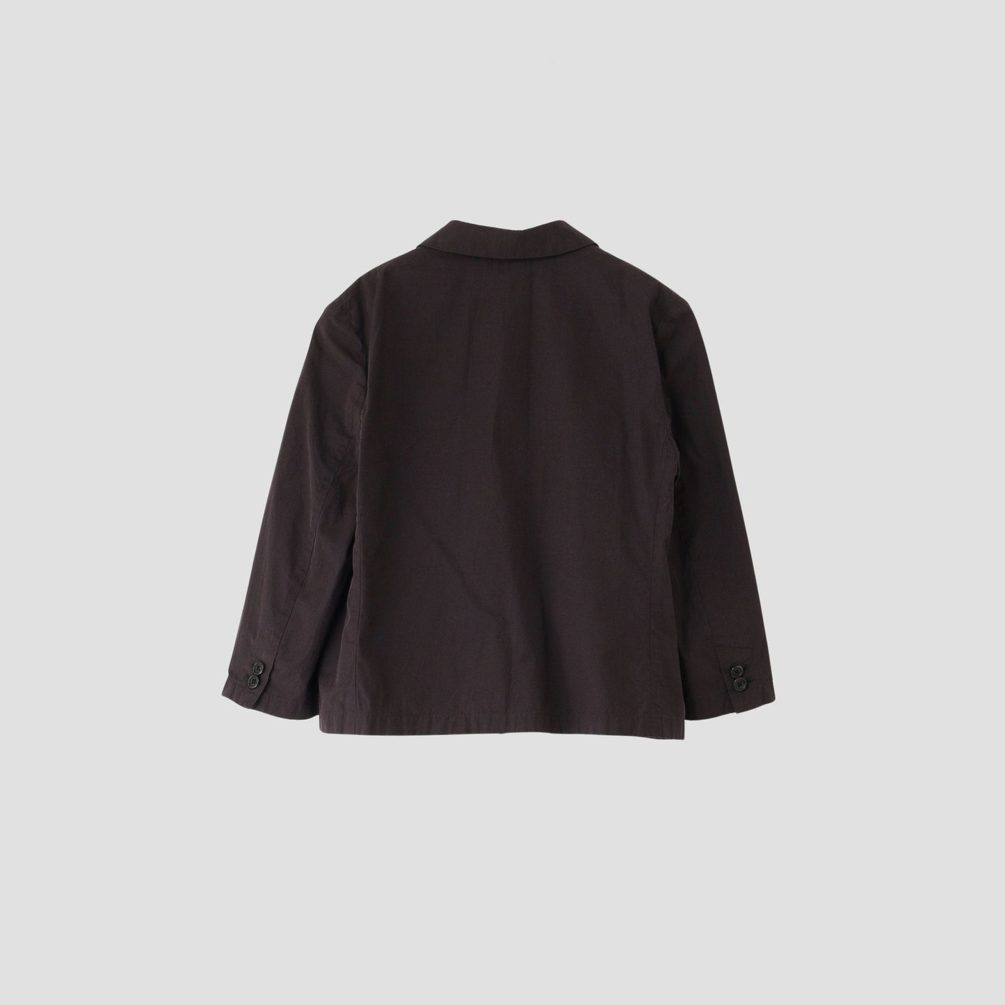 WASHED YARN DYE POPLIN JACKET