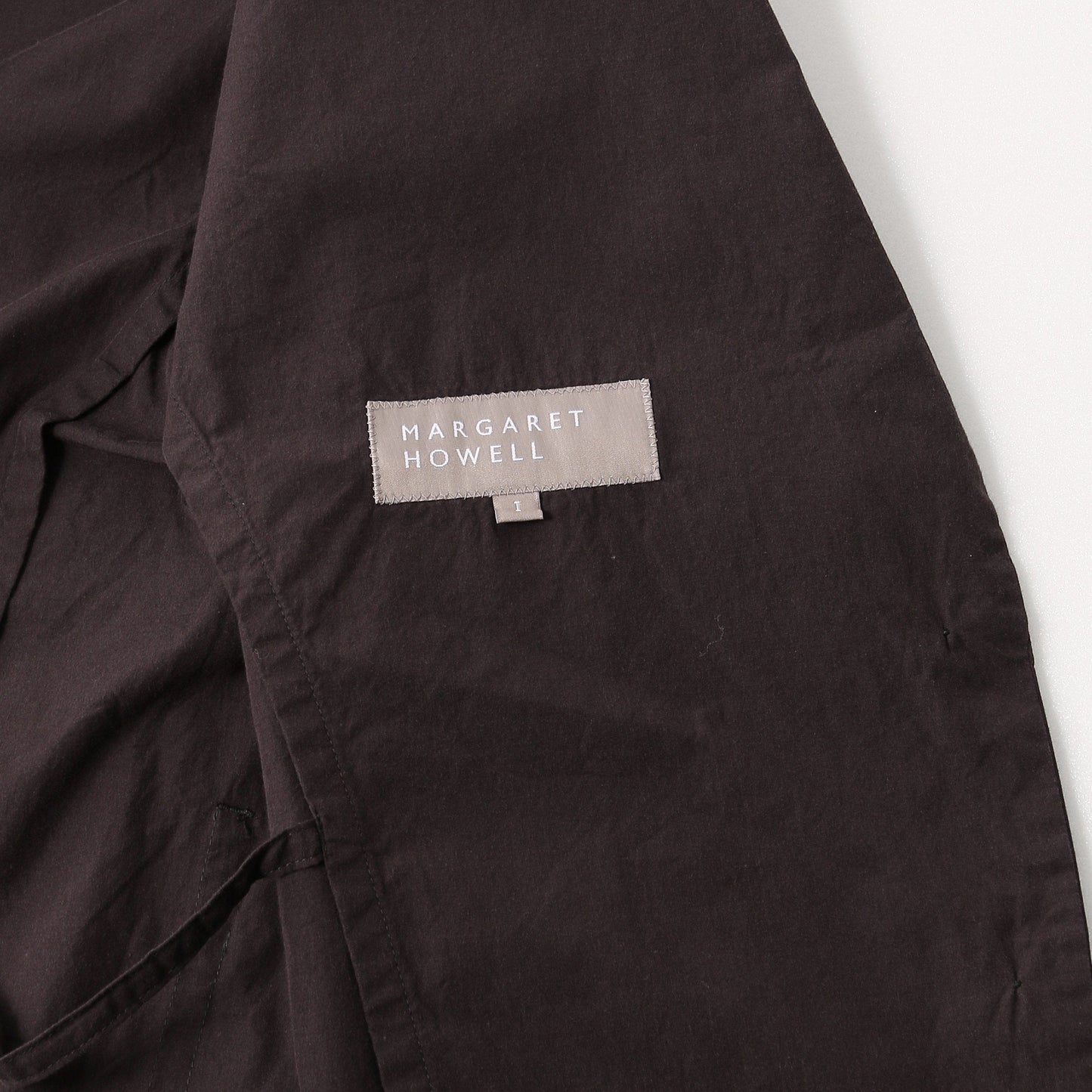 WASHED YARN DYE POPLIN JACKET