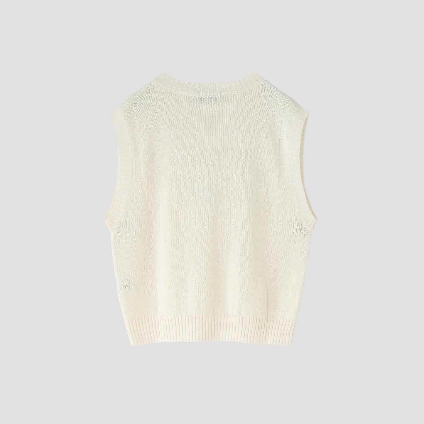 LINEN COTTON SILK SLIPOVER KNIT