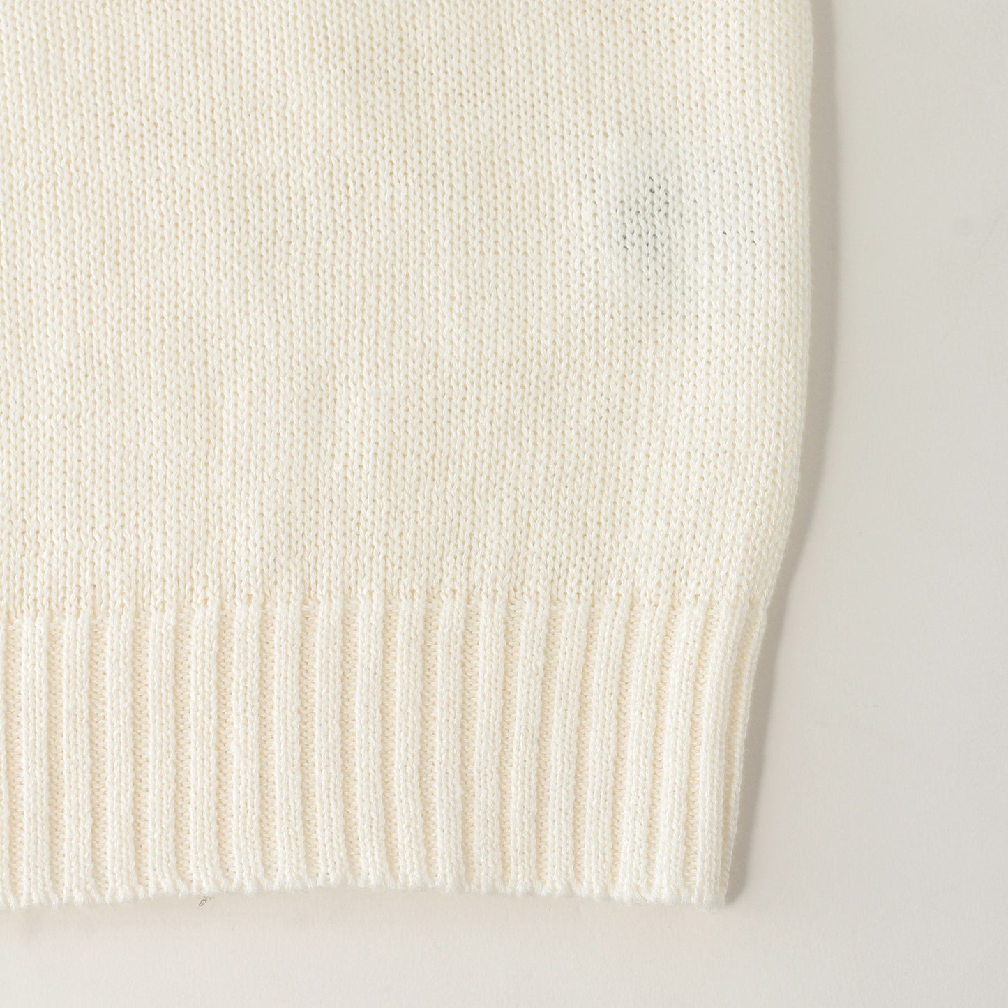 LINEN COTTON SILK SLIPOVER KNIT