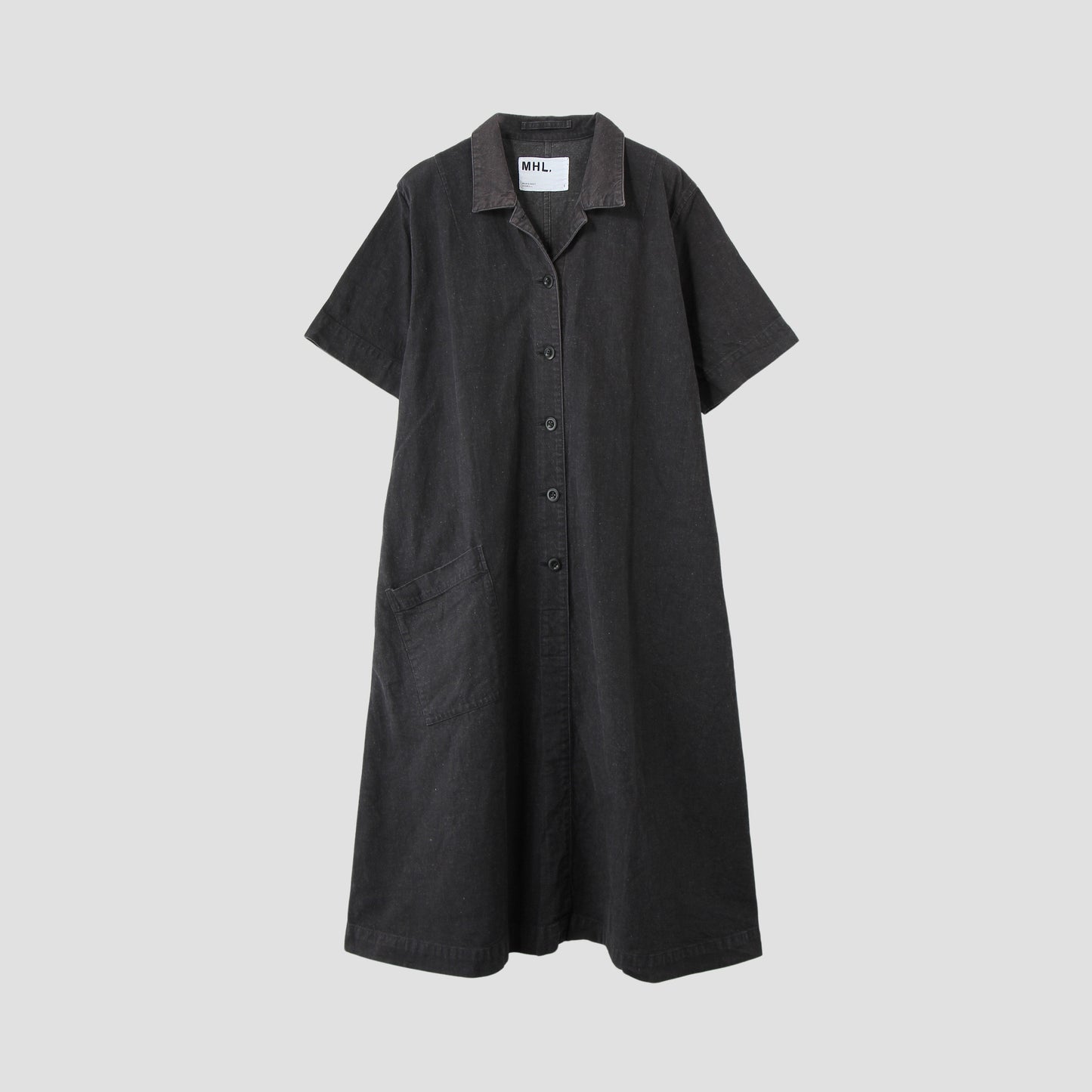 COTTON HEMP DRILL DRESS