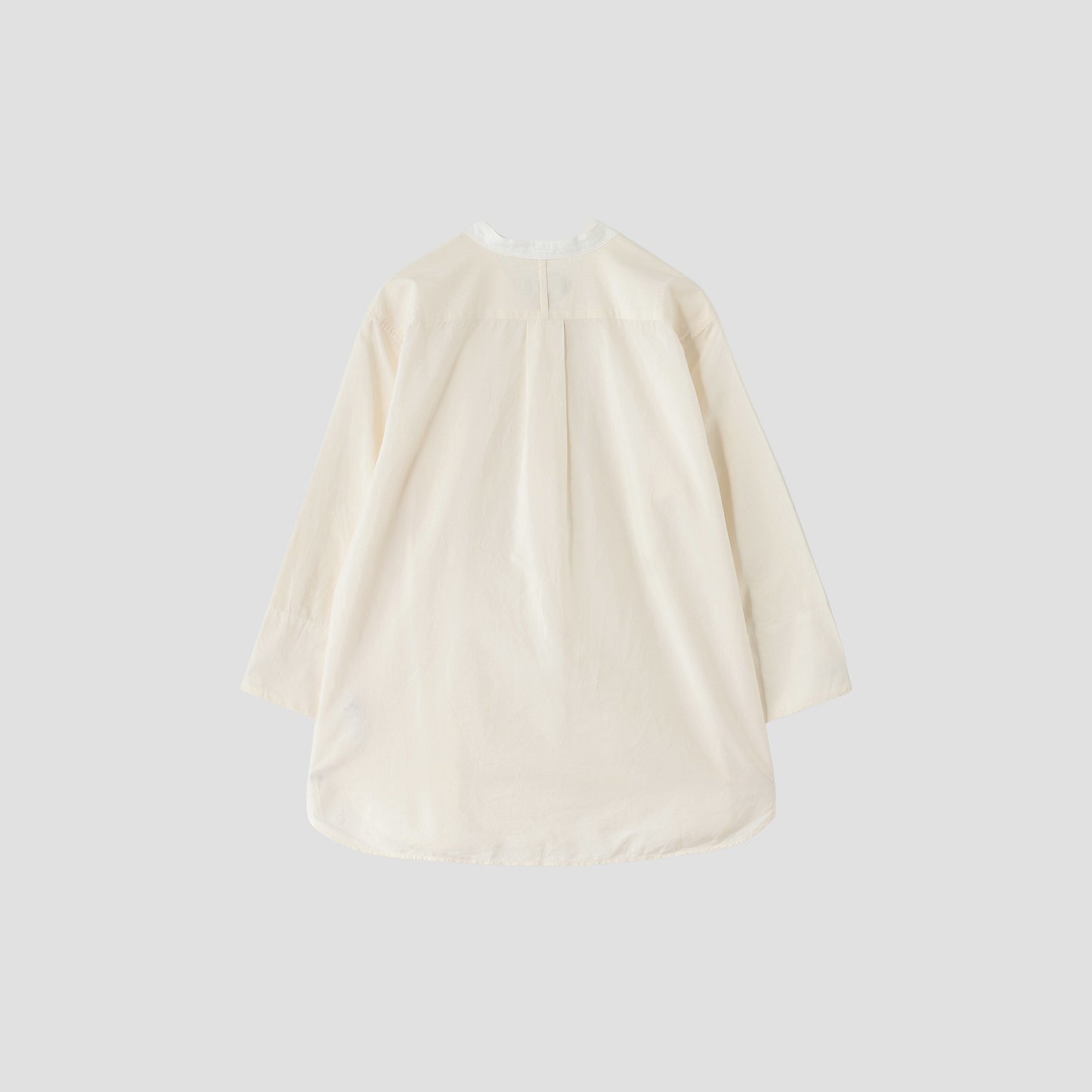 COTTON SILK CHAMBRAY SHIRT