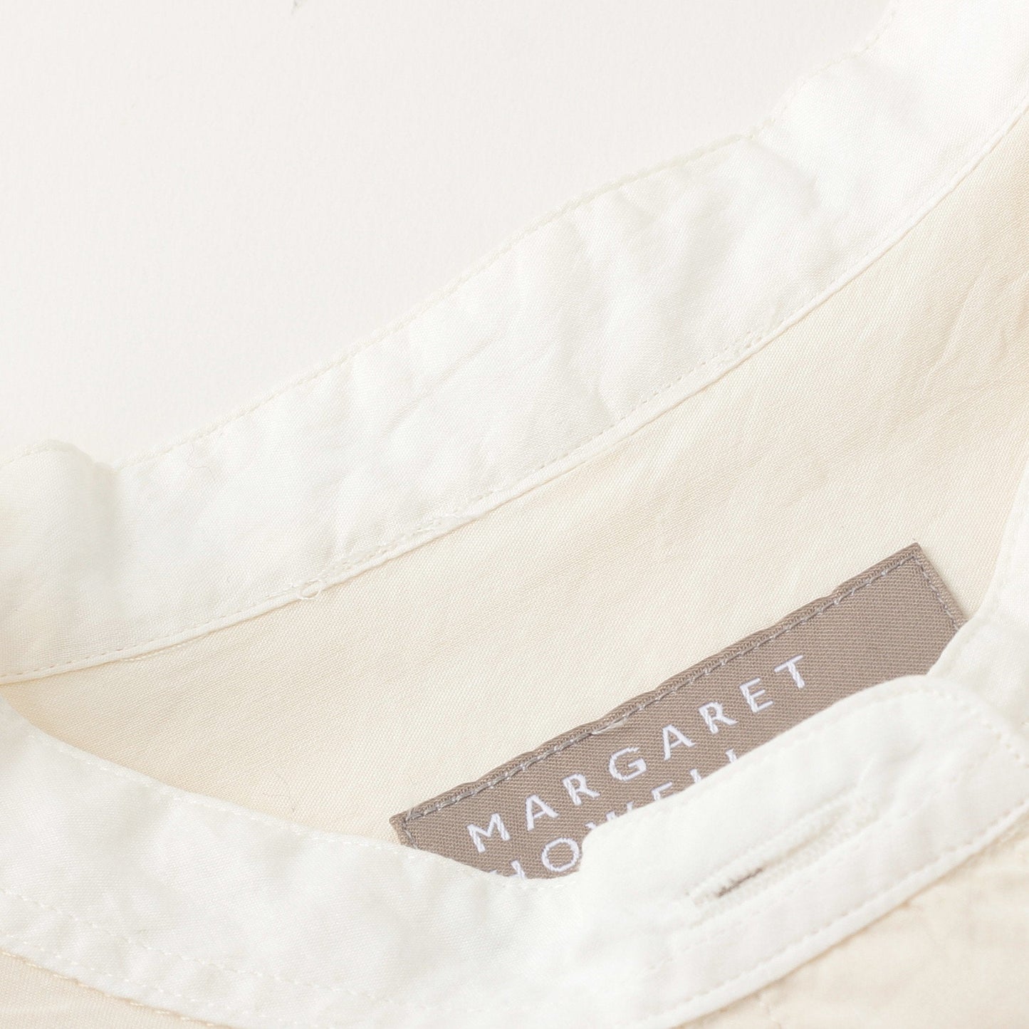 COTTON SILK CHAMBRAY SHIRT