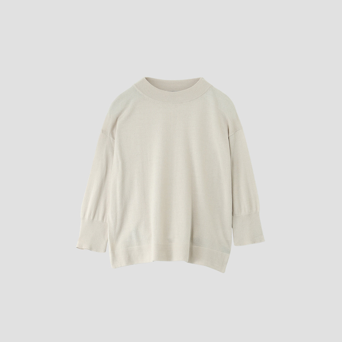 TWISTED COTTON SILK KNIT