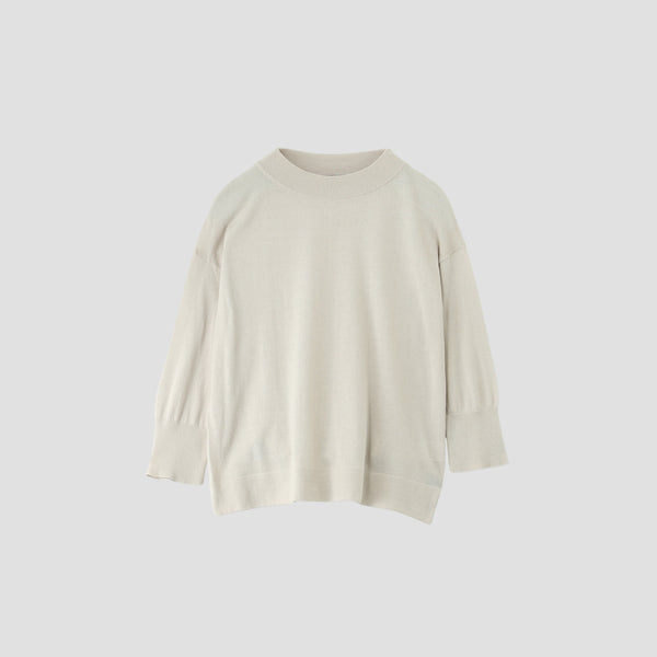 TWISTED COTTON SILK KNIT