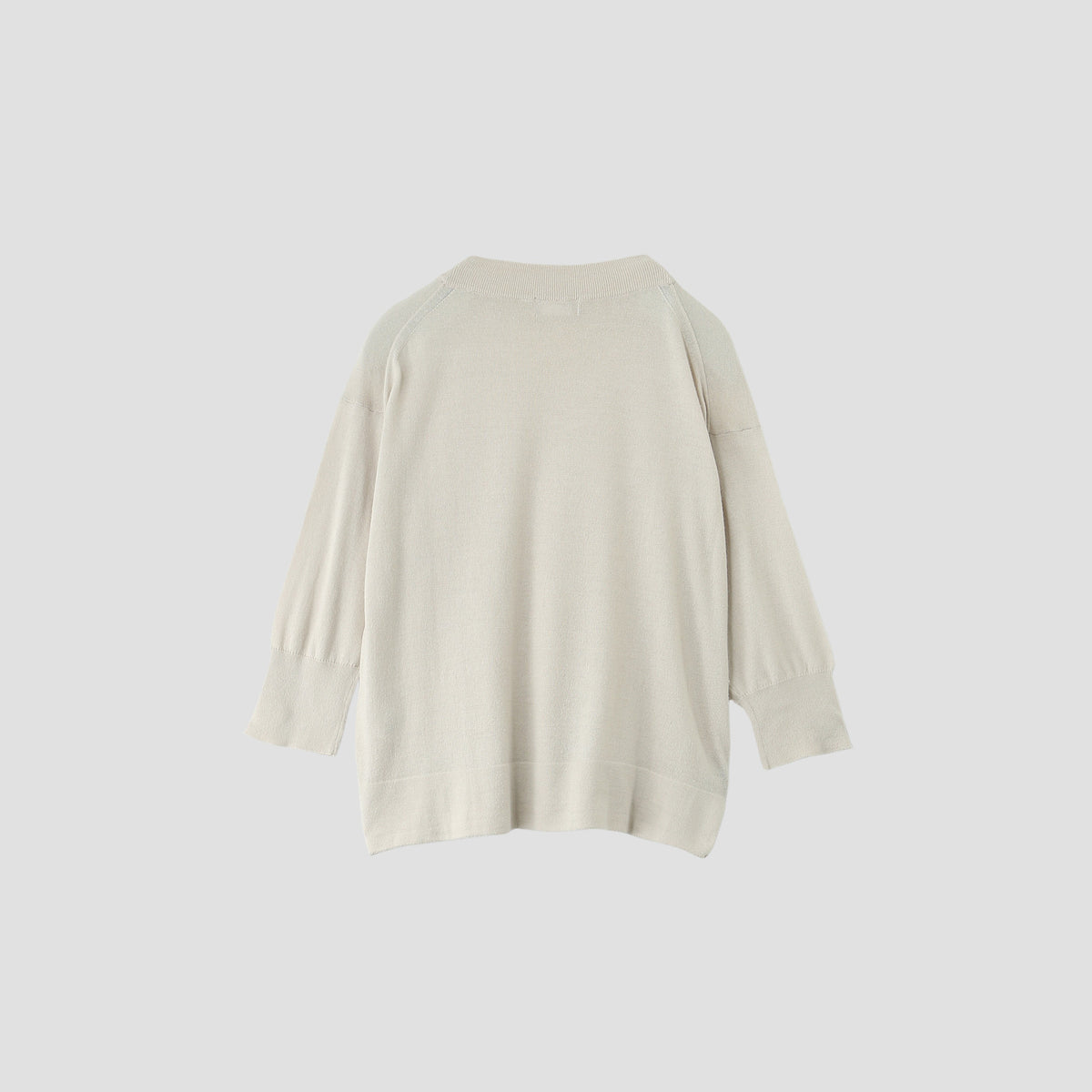 TWISTED COTTON SILK KNIT