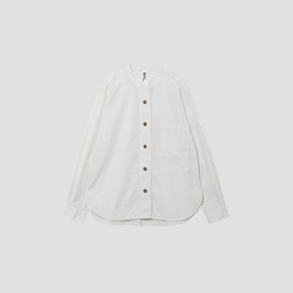 GARMENT DYE BASIC POPLIN(MHL SHOP限定) SHIRT