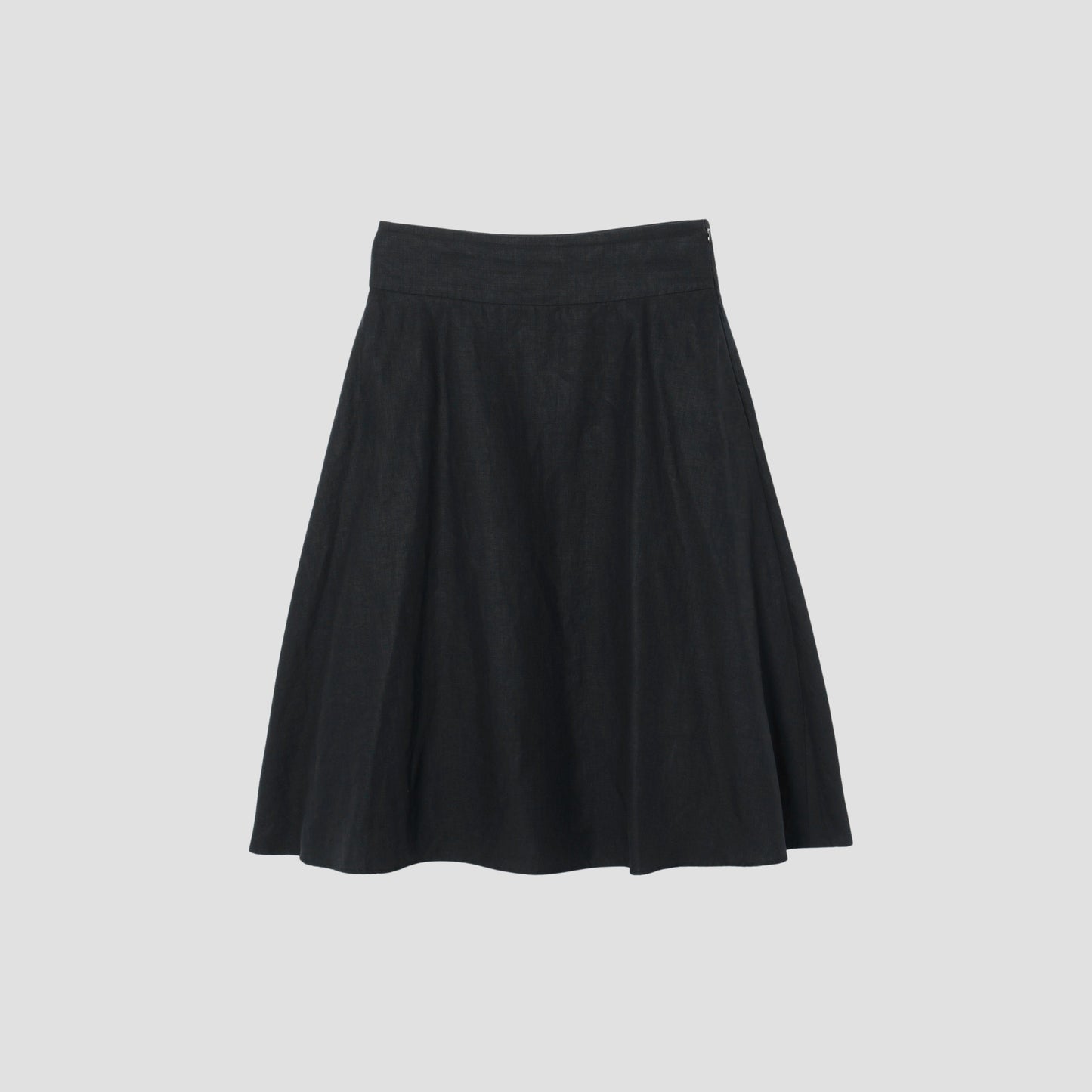 HIGH DENSE LINEN SKIRT