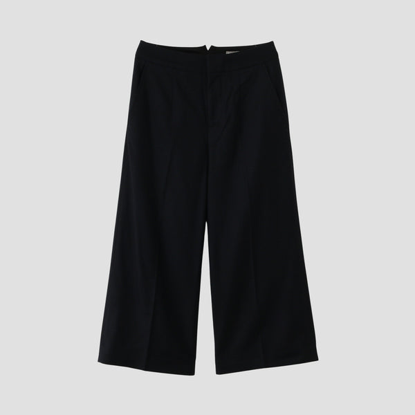 FINE WOOL FLANNEL TROUSERS