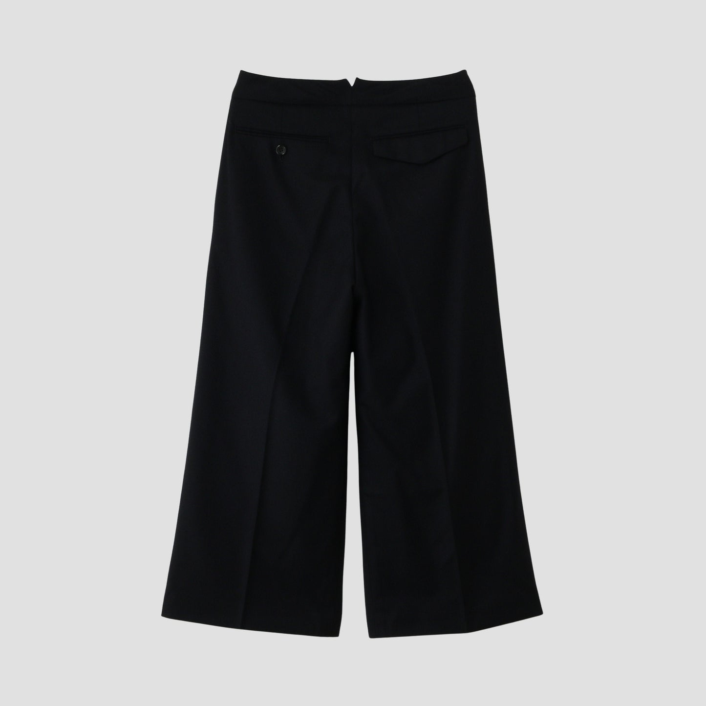 FINE WOOL FLANNEL TROUSERS
