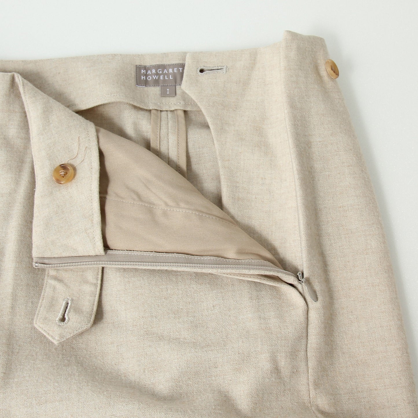 LIGHT FLANNEL TROUSERS