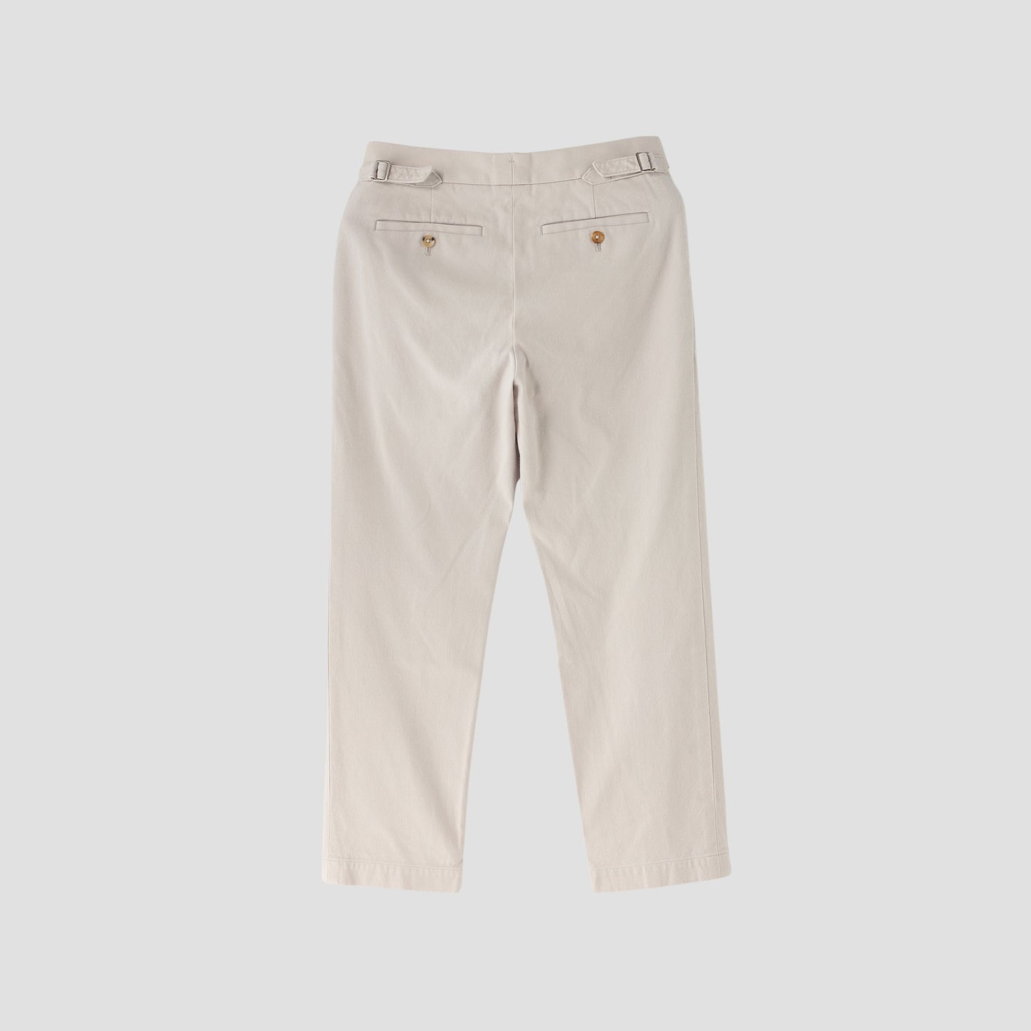 COTTON TWILL TROUSERS
