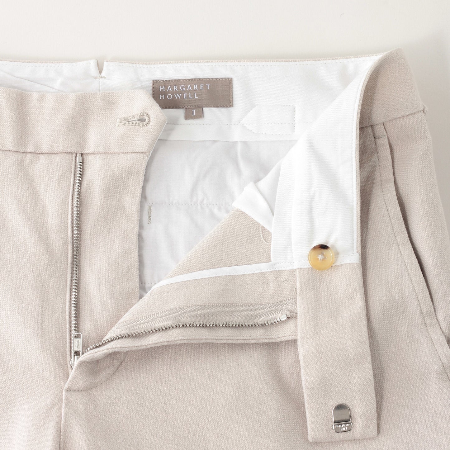 COTTON TWILL TROUSERS