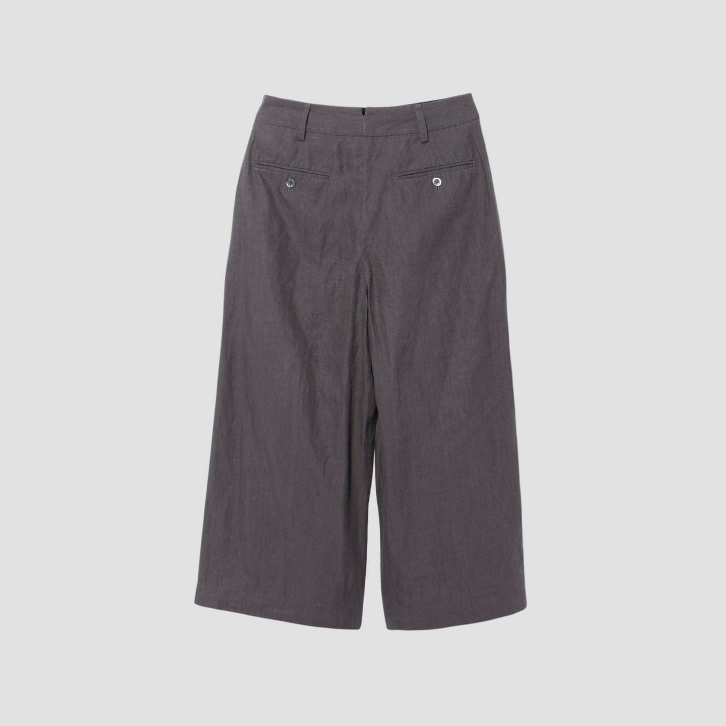HIGH DENSE LINEN TROUSERS