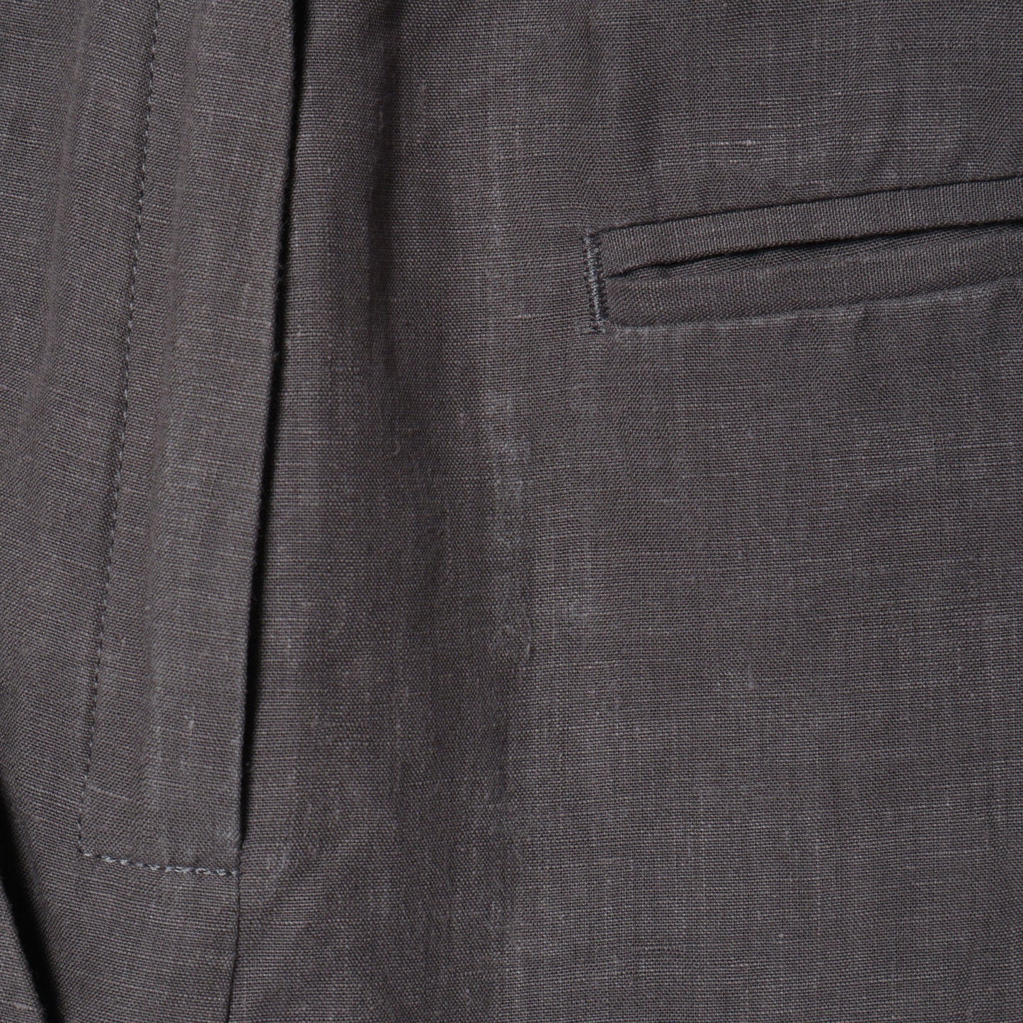 HIGH DENSE LINEN TROUSERS