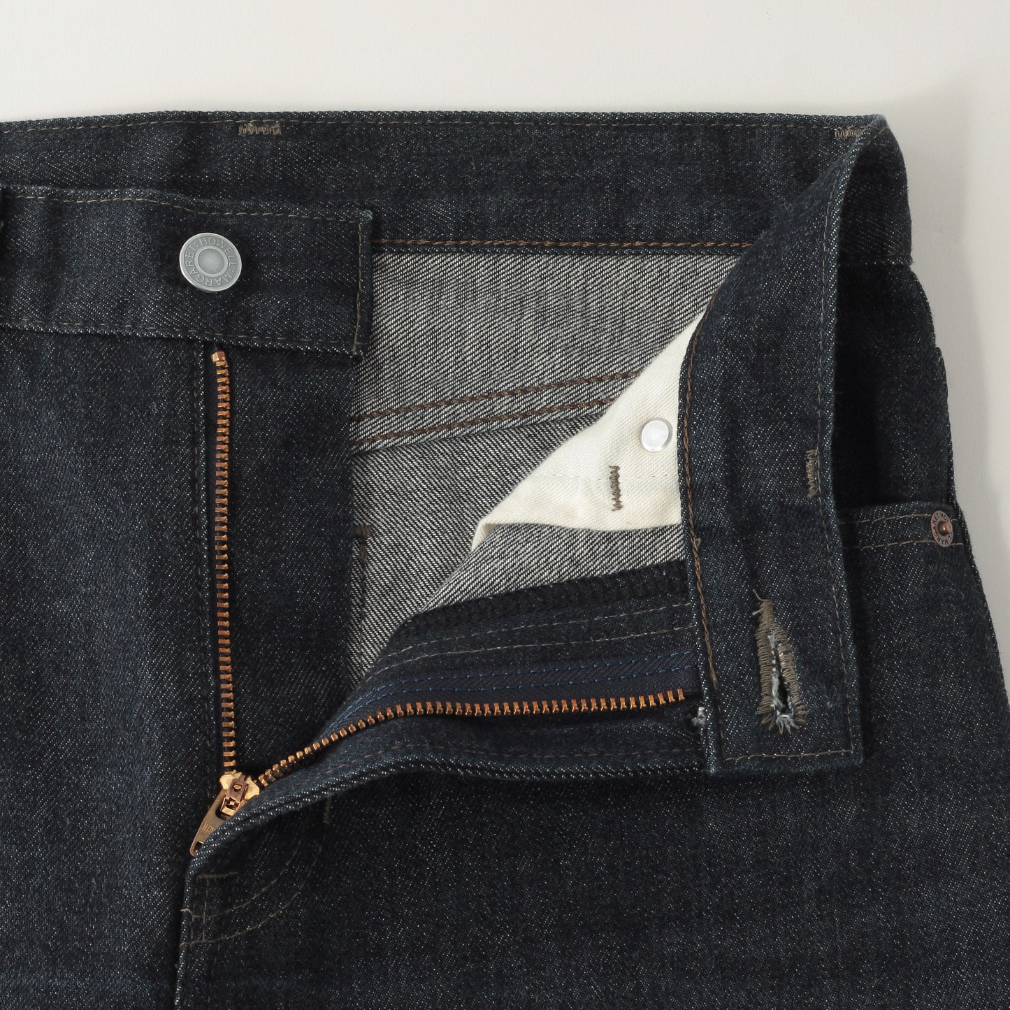 ORGANIC COTTON DENIM TROUSERS